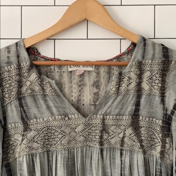 Tie dye long sleeved top - Picture 3 of 4